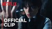 Wednesday Addams vs. Thing  | Official Clip Wednesday - Netflix
