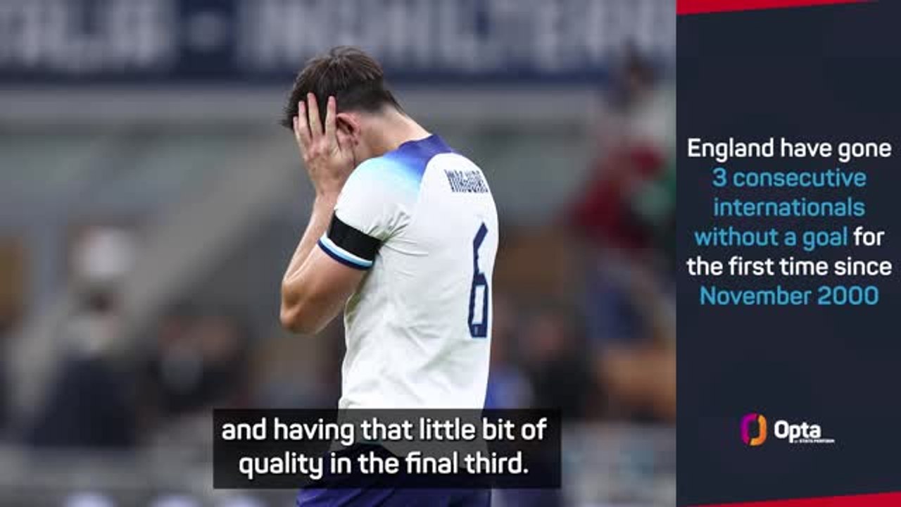 Maguire insists England are ‘full of belief’ after Italy loss