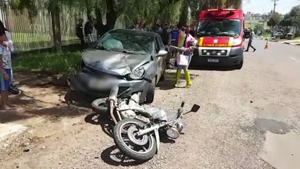 Mais um acidente na Rua Recife mobiliza equipe do Siate
