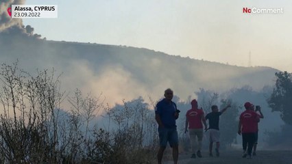 Spento l'incendio di Alassa, Cipro