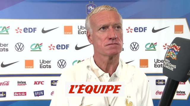 Deschamps : «L'objectif n°1 est de confirmer» - Foot - Ligue des nations - Bleus