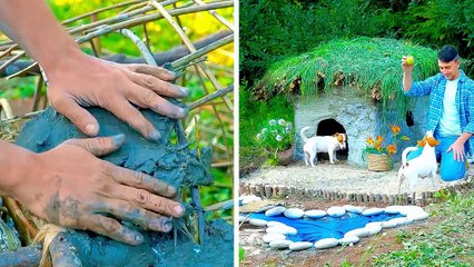 We Made A House For Puppies __ Cool DIY Houses For Dogs By Wood Mood