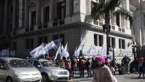 BUENOS AİRES - Arjantin Cumhurbaşkanı Yardımcısı Fernandez'in destekçileri gösteri düzenledi