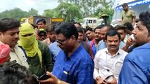 सड़क दुर्घटना में मौत पर हंगामा, दीपका में गौरव पथ  पर चक्काजाम, देर शाम तक जारी रहा प्रदर्शन