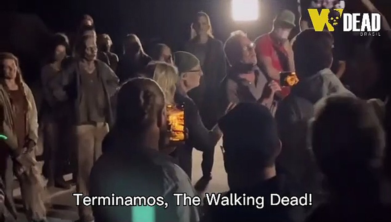 Encerramento de The Walking Dead - Bastidores