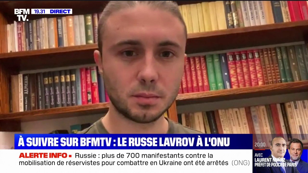 Pour Taras, chanteur et soldat ukrainien, les référendums mis en place dans les territoires occupés par la Russie "n'ont aucun sens"