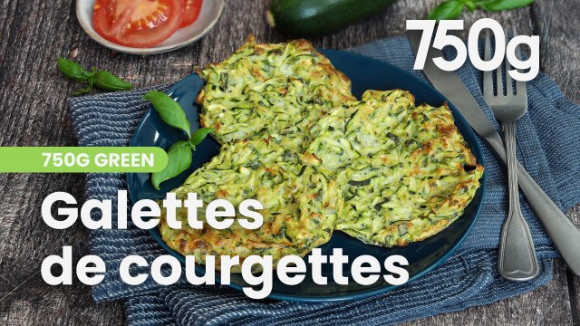 Recette des galettes de courgettes - 750g