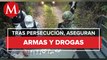 Guardia Nacional asegura cartuchos calibre 223 y bolsas de marihuana en Chetumal