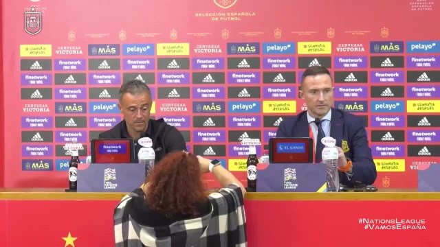 Rueda de prensa de Luis Enrique tras la derrota de España ante Suiza