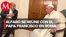 Visita Enrique Alfaro al Papa Francisco, busca promover la cultura de la paz en Jalisco