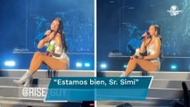 ¡Siempre sí! Dua Lipa le canta a un Dr. Simi en concierto