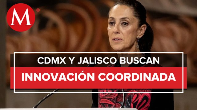 Sheinbaum firma acuerdo para apoyar digitalización de trámites en Jalisco