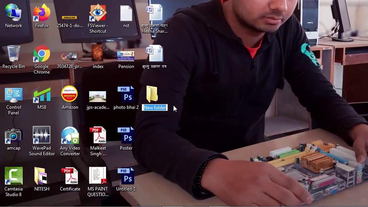 Desktop Setting Part 2  |_ Hindi _|  VS Computer Education