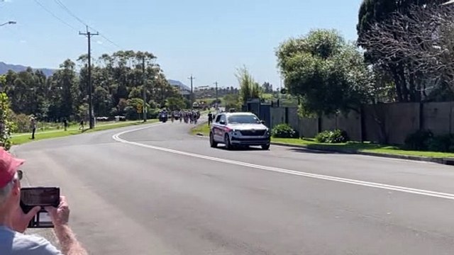 Road world championships men’s elite race riding through Woonona/Illawarra Mercury/25.09.22