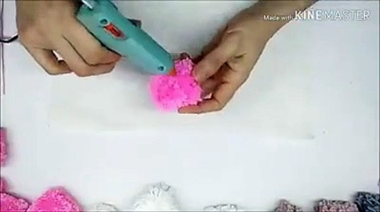 How to make door mat using gunia sack// DIY Shaggy mat at home