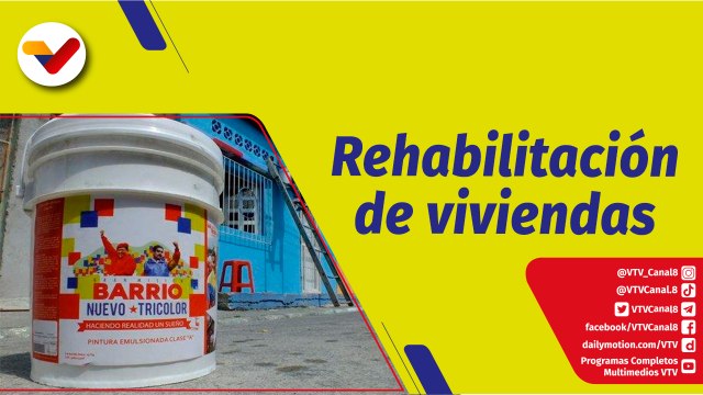 Venezuela Tricolor | Rehabilitación de viviendas del sector Las Torres en Antímano