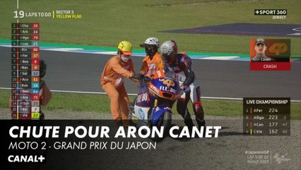 Chute pour Canet - Grand Prix du Japon - Moto 2