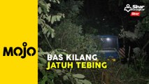 Pemandu, 13 pekerja parah bas kilang jatuh tebing di Melaka