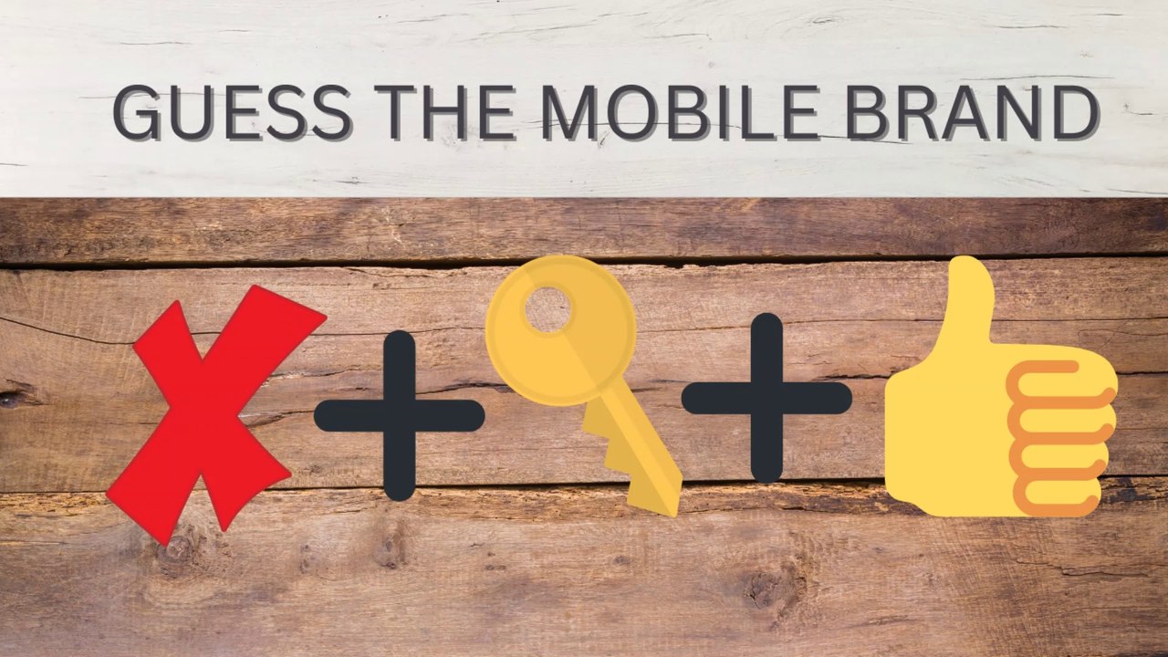 Guess The Mobile Brand !!