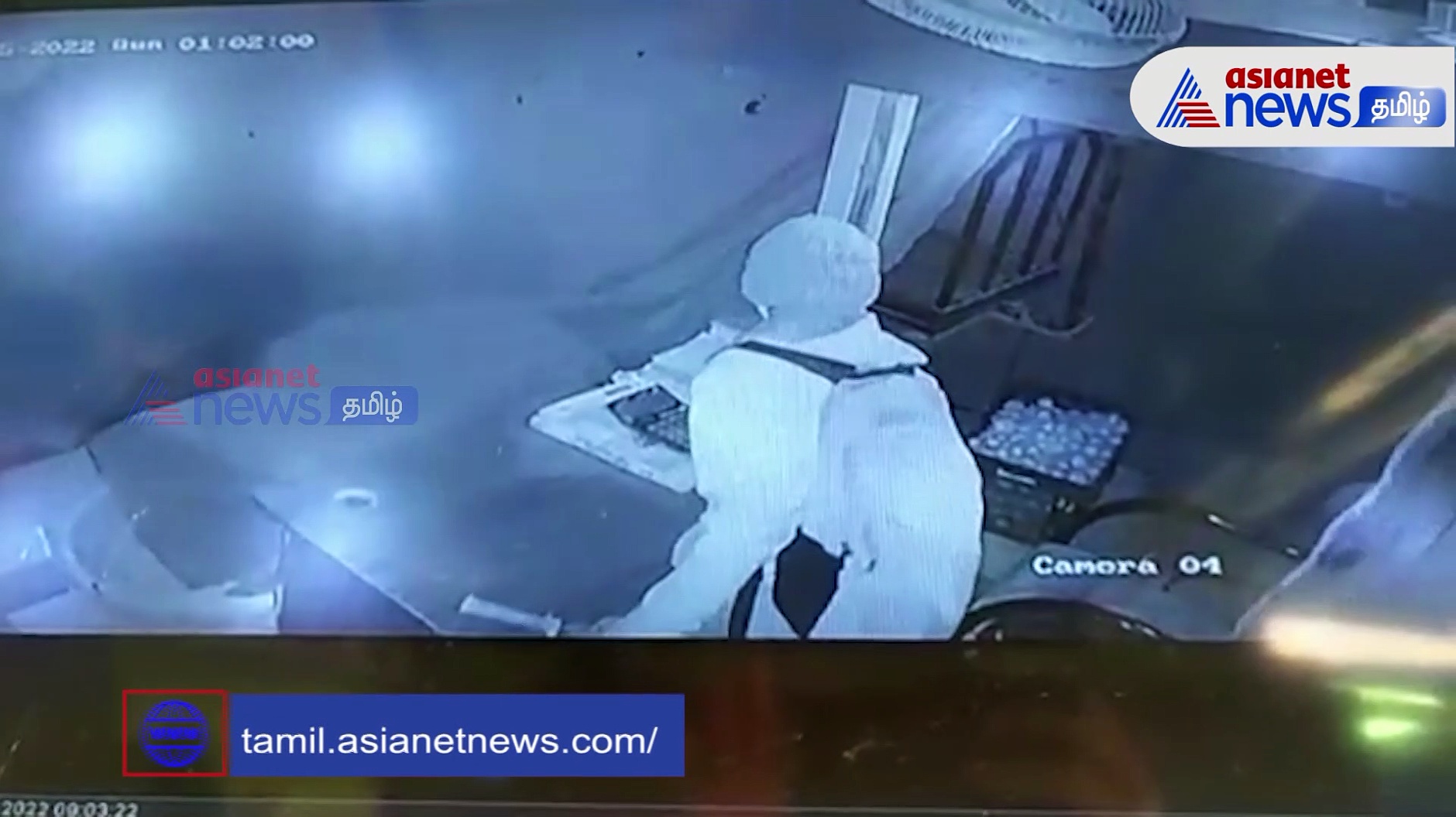 15 கடைகளில் குல்லா, மாஸ்க் அணிந்து திருடிய கொள்ளையன்.. சிசிடிவி காட்சி உள்ளே