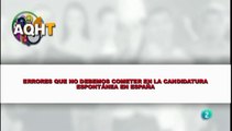 ERRORES QUE NO DEBEMOS COMETER EN LA CANDIDATURA ESPONTÁNEA EN ESPAÑA