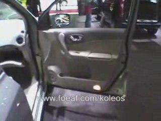 Renaul Koleos habitacle coffre