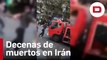 Mueren decenas de personas en las protestas de Irán