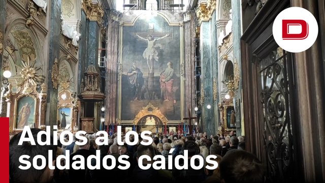 Leópolis despide a los soldados ucranianos caídos en la contraofensiva