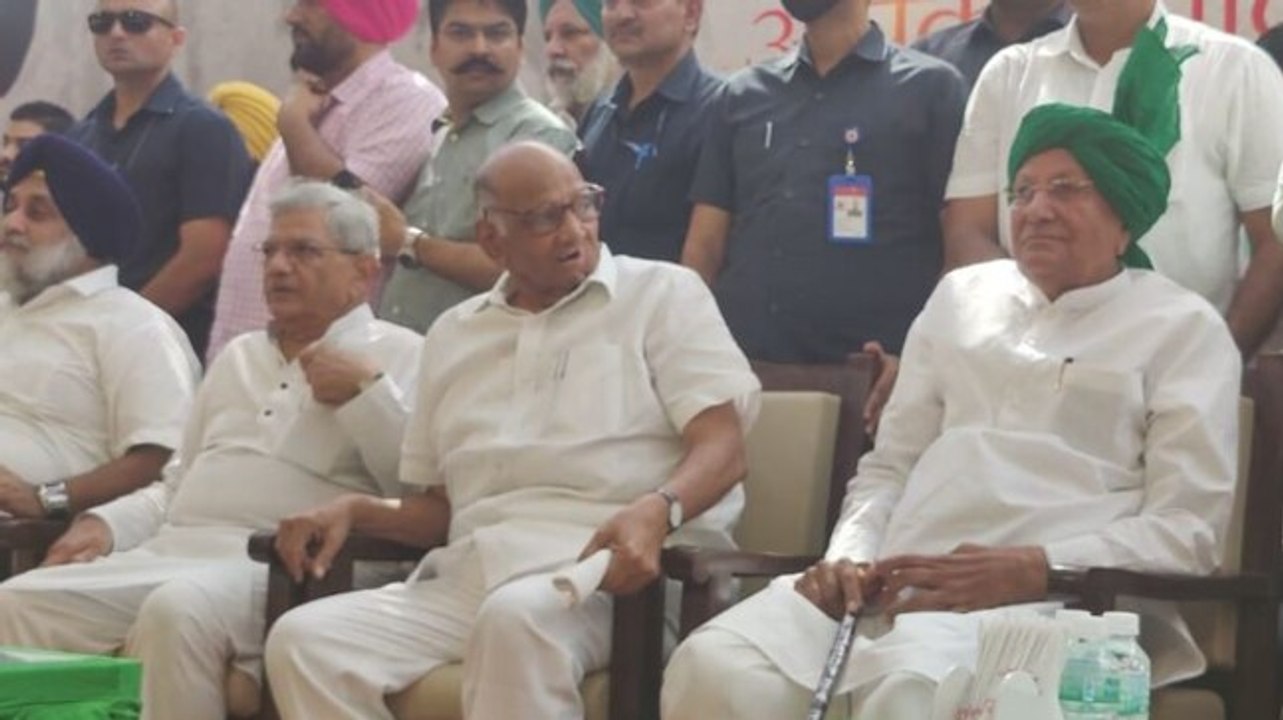 Regional heavyweights Pawar, Nitish among Opp leaders to attend INLD rally