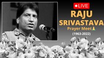 Raju Srivastava Prayer Meeting #LIVE | Mumbai | Wife Shikha Srivastava | Antara | Aayushmaan | #RIP