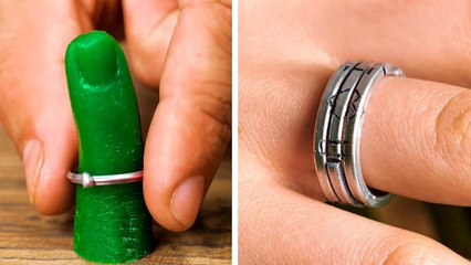 Beautiful rings made from different things __ Awesome jewelry ideas by Wood Mood