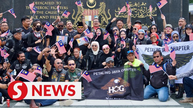 Bikers ride to honour the veterans