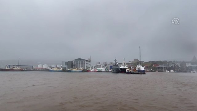 A Milli Futbol Takımı'nın maçı öncesi Faroe Adaları'nda fırtına etkisini sürdürüyor