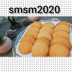 احلي طريقه لعمل بسكوت جوز الهند