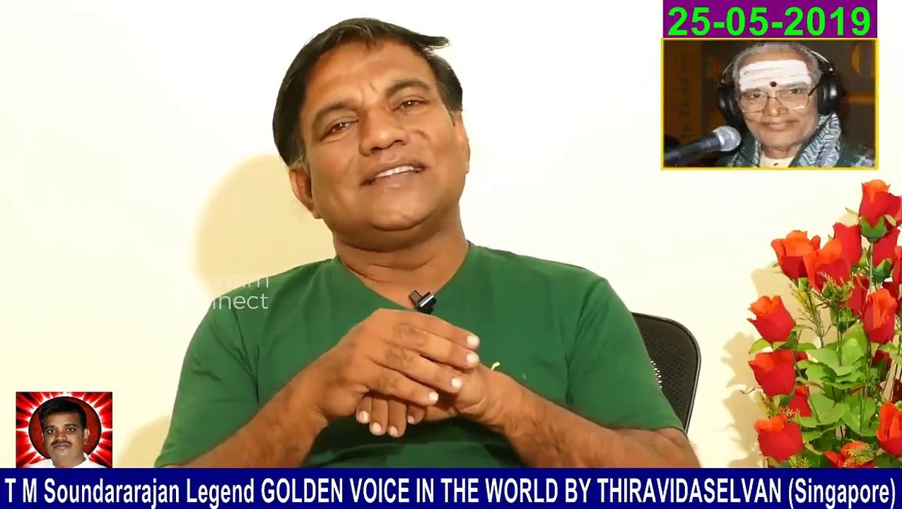 T M Soundararajan Legend Memory & T. Rajendar 25-05-2019 Vijay Raja PART 2