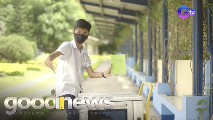 ‘No School Bag Day’ challenge entry ng isang school sa Quezon, viral! | Good News
