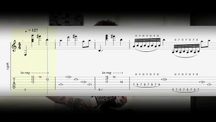 Tim Henson Polyphia -  Upside down tab