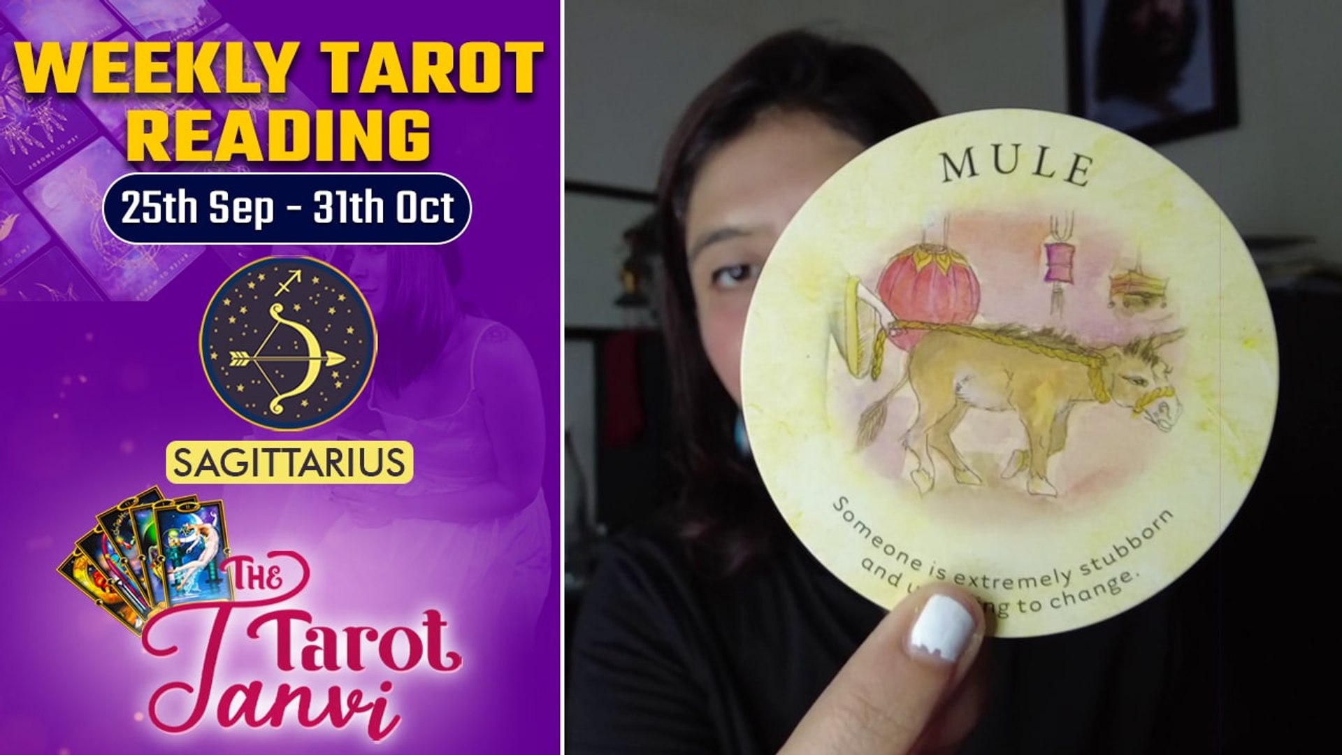 Sagittarius : Weekly Tarot Reading: 25th September- 31st October 2022 |  Oneindia News - video Dailymotion