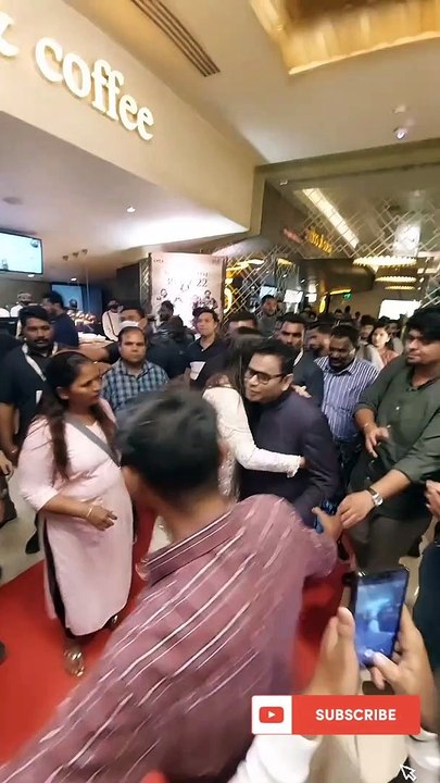 Aishwarya Rai and A R Rahman sir