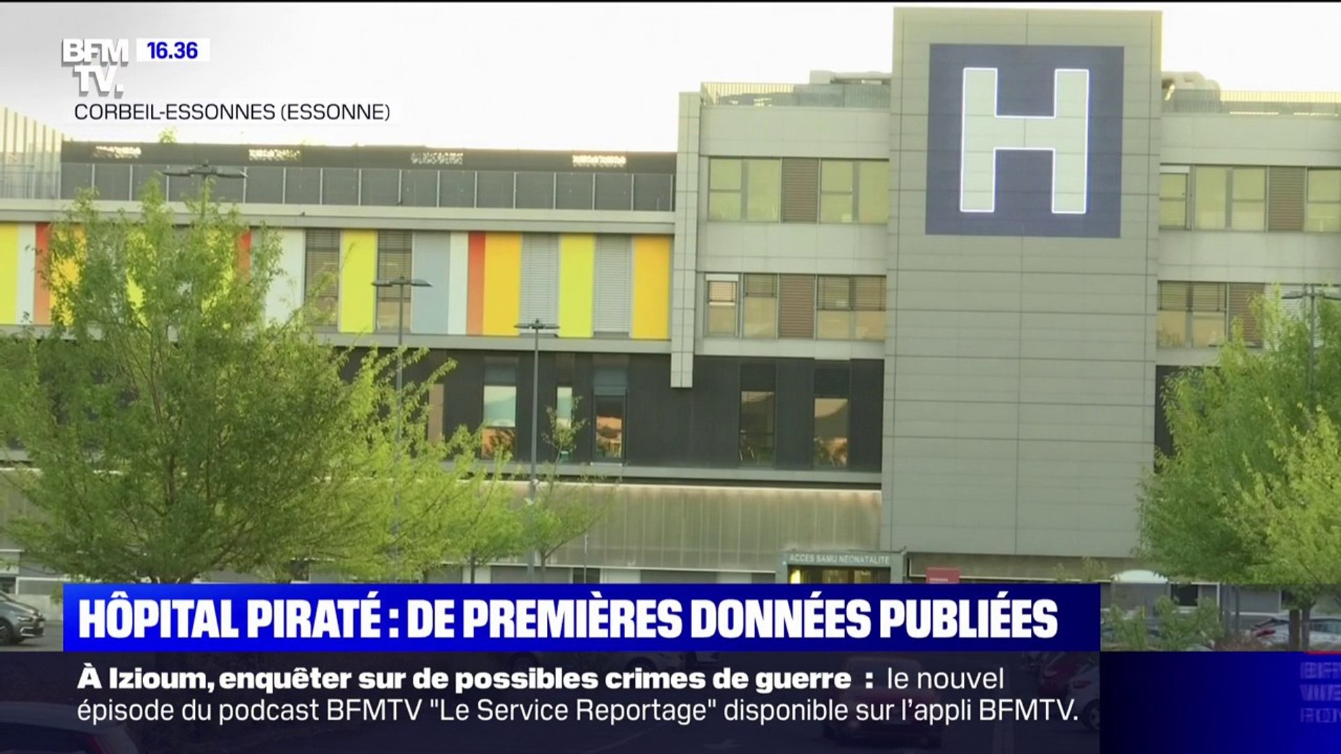 Cyberattaque à l'hôpital de Corbeil-Essonnes: les hackers diffusent des  données - Vidéo Dailymotion
