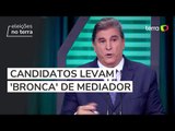 Carlos Nascimento 'dá bronca' em candidatos após direito de resposta a Bolsonaro (PL)