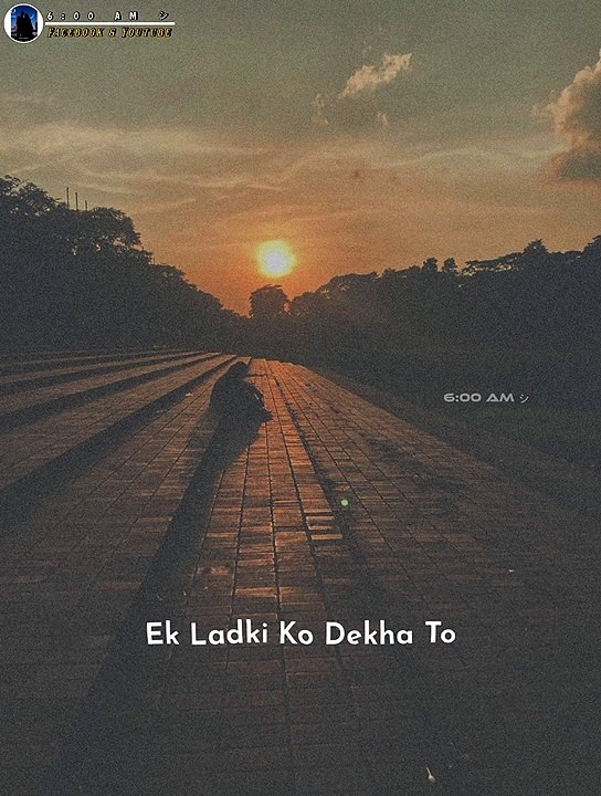 Ek larkiko dekhato ashalaga status Video |