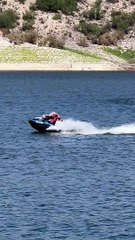 Relaxing Day on the Lake Turns to Stunts