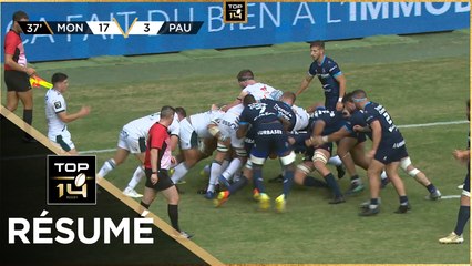 TOP 14 - Résumé Montpellier Hérault Rugby-Section Paloise: 43-17 - J4 - 2022-2023