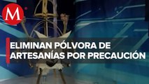 Artesanos en Hidalgo eliminan figuras con pólvora