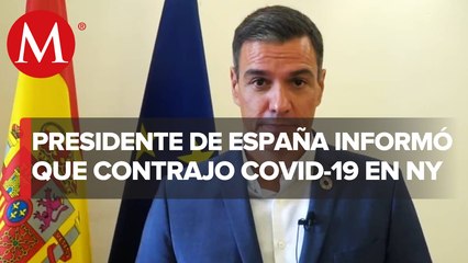 Pedro Sánchez, presidente de España, da positivo a covid-19