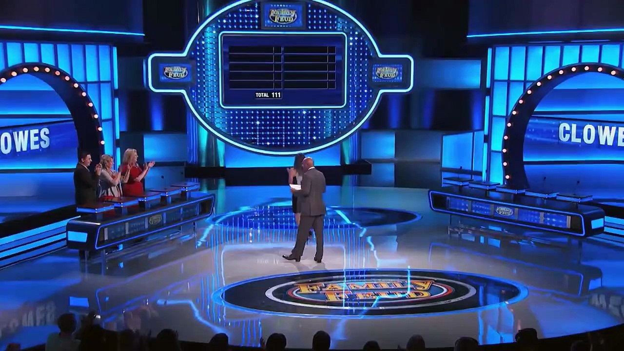 Play Fast Money with The Clowes - Steve Harvey Family Feud - video ...