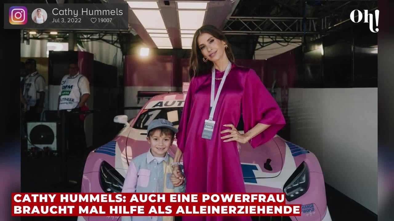 Cathy Hummels: Auch eine Powerfrau braucht mal...