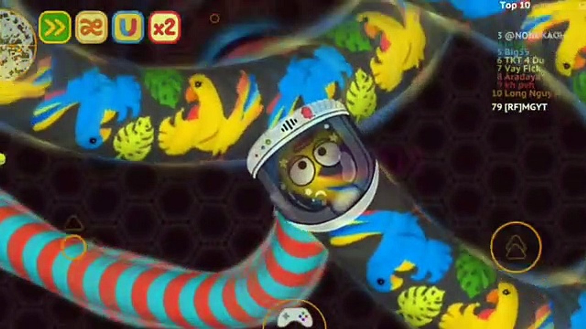 gaming video/wormate io game play/wormszone game play/game play #ruhicraftsanddiy