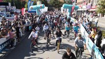 Türkiye Bisiklet Şampiyonası'nın son gününde bu kez vatandaşlar pedal çevirdi